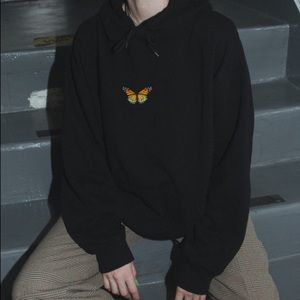 brandy melville butterfly hoodie